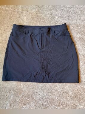 Eddie Bauer Charcoal Gray Women's Active Skort